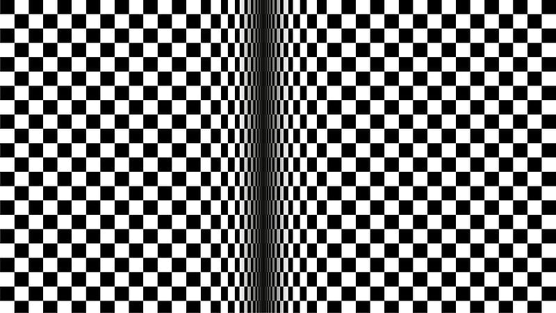 illusion, cubes, lines, optical illusion, HD wallpaper