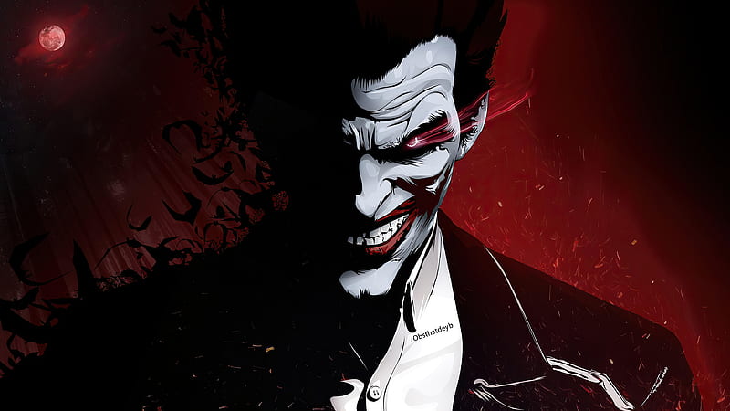 Joker X Anime, HD wallpaper