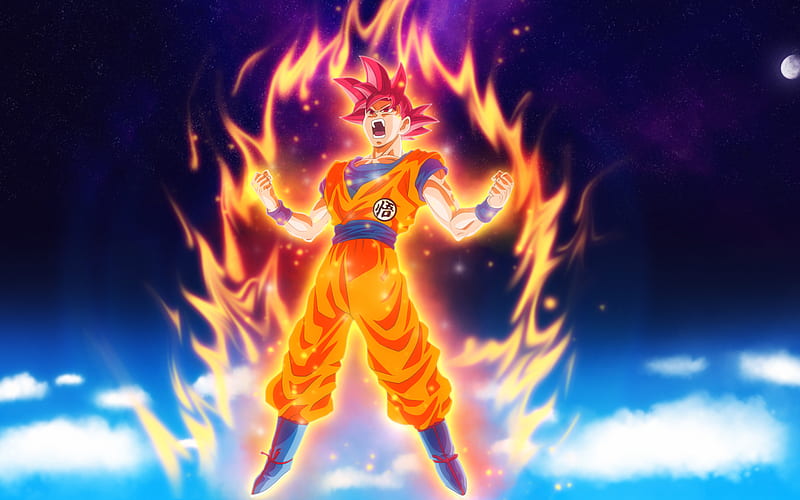 Goku Dragon Ball Super Saiyan Laptop Background