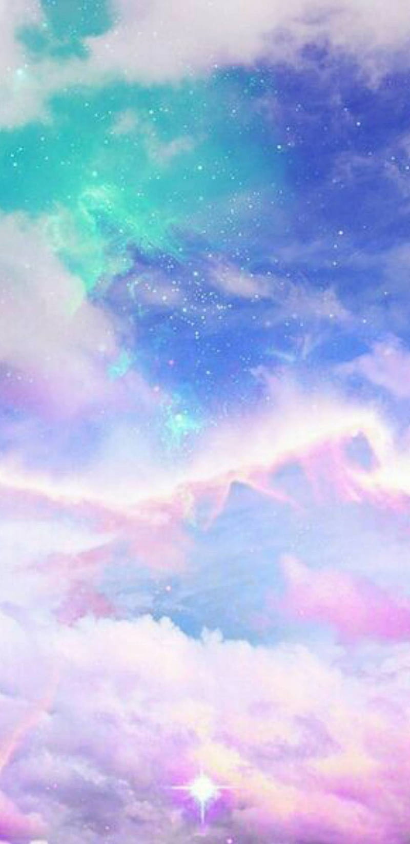 Purple sku, blue, cloud, pink, white, HD phone wallpaper | Peakpx