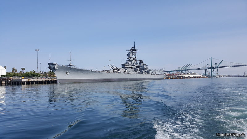 USS IOWA, California, Battleship, Pedro, San, USS, Iowa, HD wallpaper