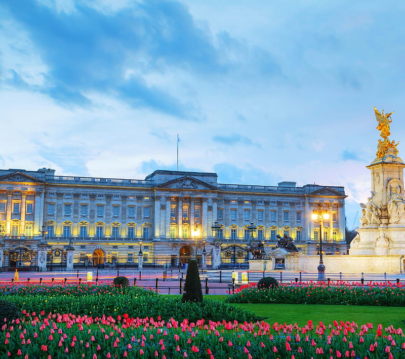 Buckingham Palce, britain, england, london, palace, HD wallpaper