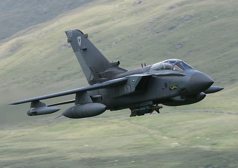 Panavia Tornado, royal air force, raf, jet, HD wallpaper