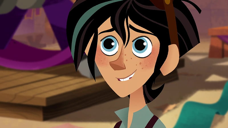 TV Show, Tangled: The Series, Blue Eyes, Boy, Tangled, Two-Toned Hair, Varian (Tangled), HD wallpaper