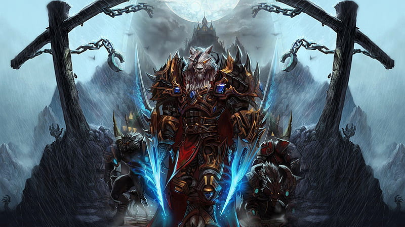 World Of Warcraft Worgen Character, world-of-warcraft, games, HD wallpaper