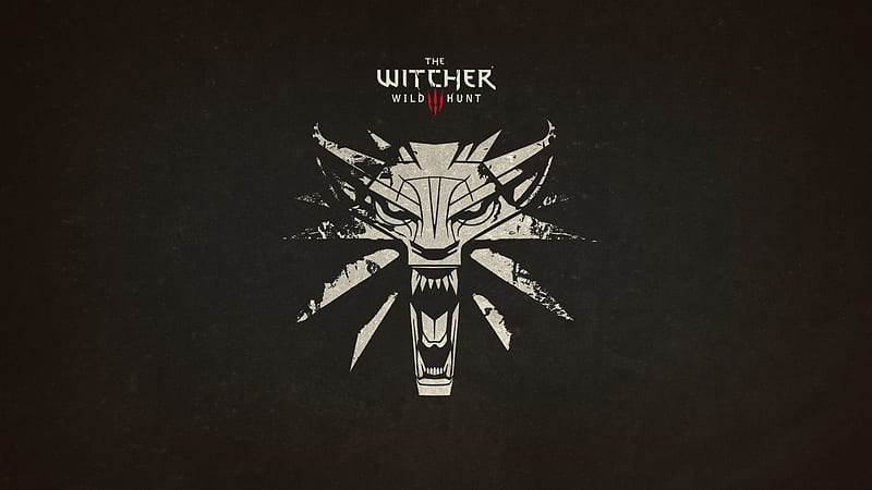 The Witcher 3 Wild Hunt Logo, the-witcher-3, games, ps4-games, xbox-games, pc-games, logo, HD wallpaper