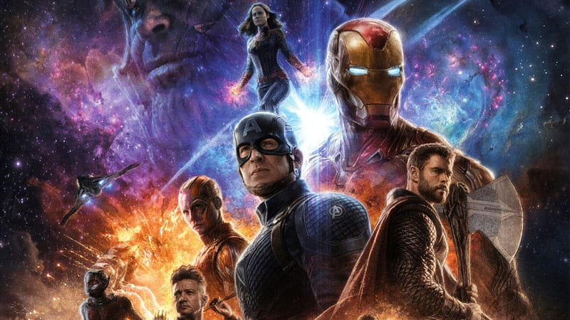 The Avengers, Avengers Endgame, Captain America, Captain Marvel, Hawkeye,  Iron Man, HD wallpaper | Peakpx