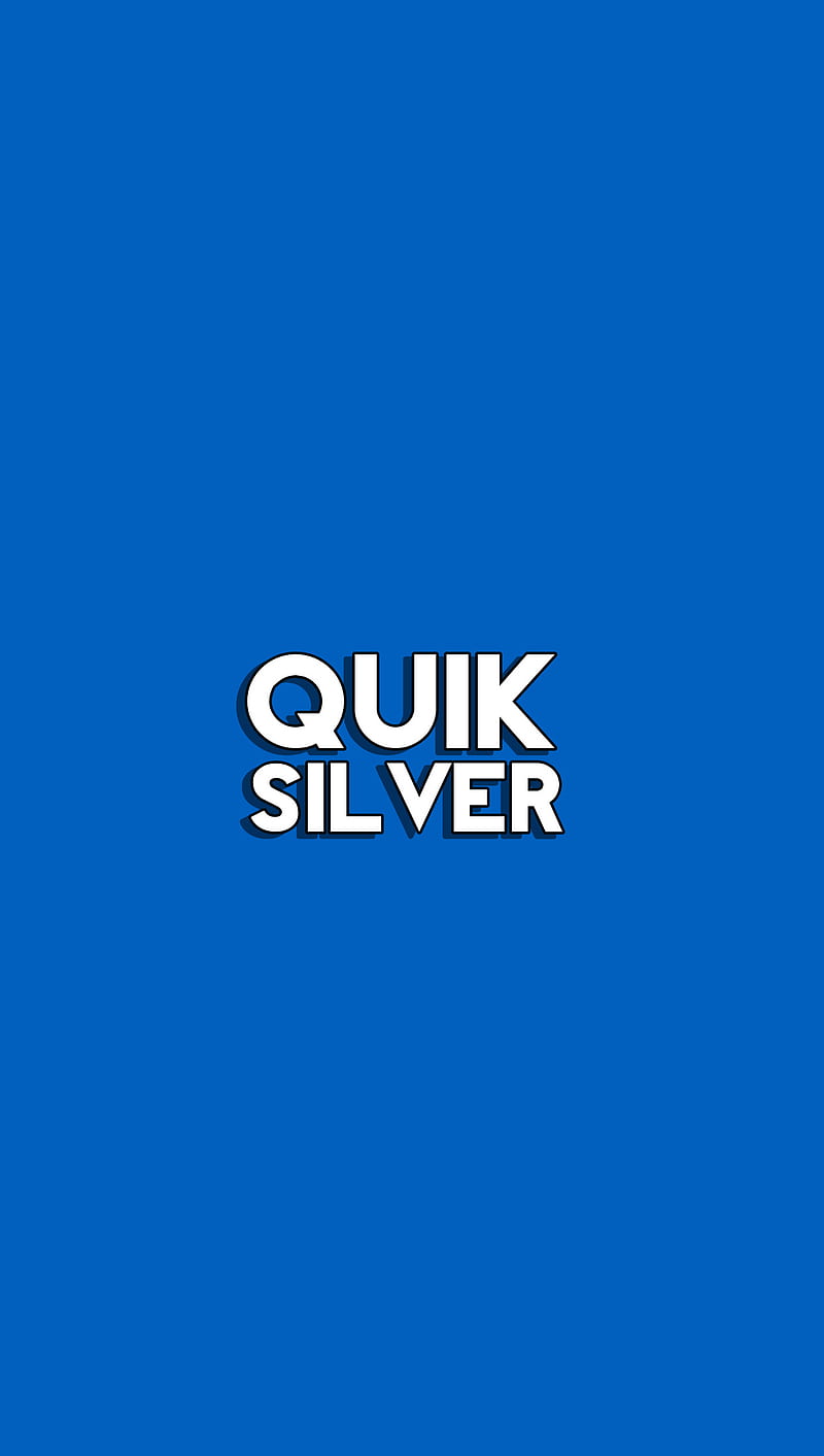 Quiksilver Wall, blue, logo, quiksilver, HD phone wallpaper