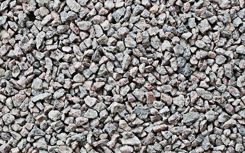 gravel texture, granite crumb texture, stone light background, small pebbles texture, stone texture, gravel, HD wallpaper