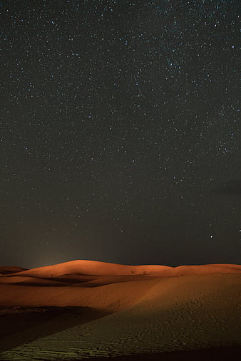 Desert, sand, night, dunes, HD phone wallpaper | Peakpx