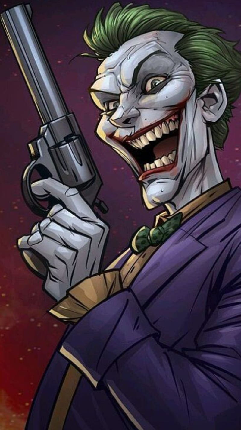 Joker, crazy joker, HD phone wallpaper