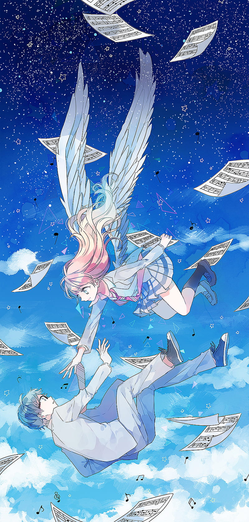 Shigatsu wa Kimi no Uso (Your Lie In April) Mobile Wallpaper by Furai  #1854068 - Zerochan Anime Image Board