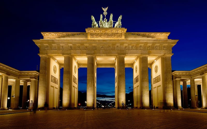 Brandenburg Gate Germany-Urban Architecture, HD wallpaper