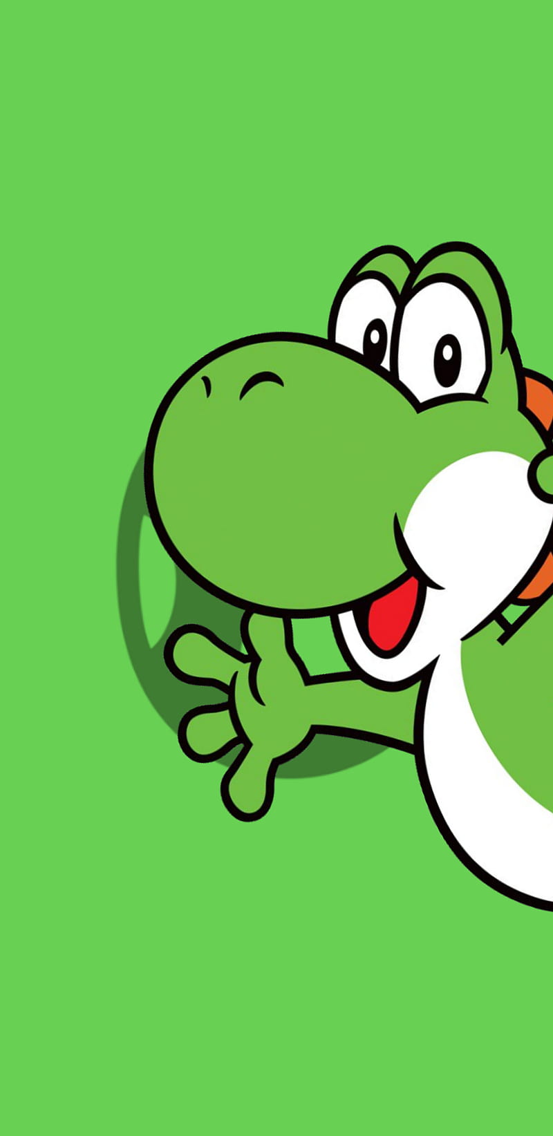 YOSHIII, yoshi, mario, nintendo, green, super mario, video games, themes, HD phone wallpaper