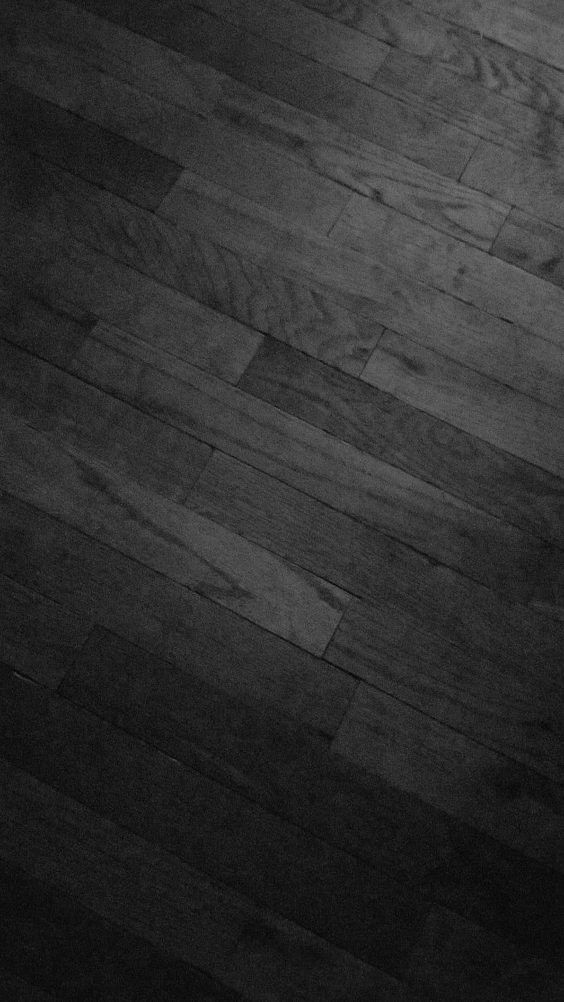Wood floor, black and white, HD phone wallpaper