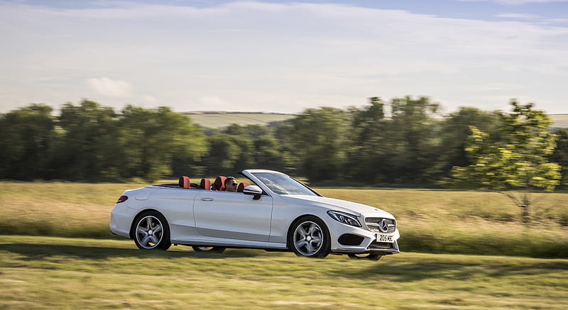 2017 Mercedes-Benz C-Class C220 d Cabriolet (UK-Spec, Diesel) - Side ...