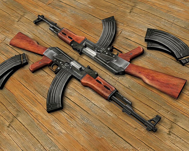 Gun Ak-47, 47, ak, black, blue, gun, guns logo, red, HD phone wallpaper |  Peakpx