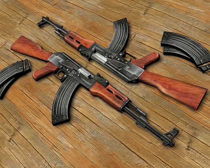 guns wallpaper ak 56