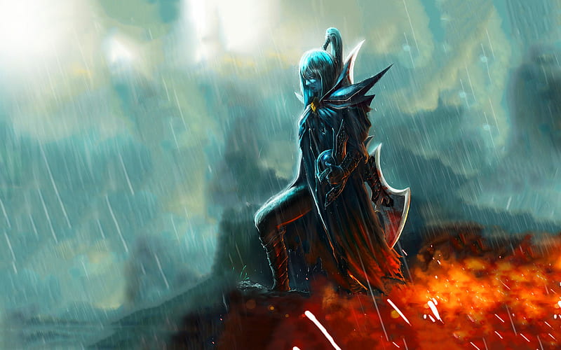 Phantom Assassin Girl Assassin Phantom Shield Hd Wallpaper Peakpx