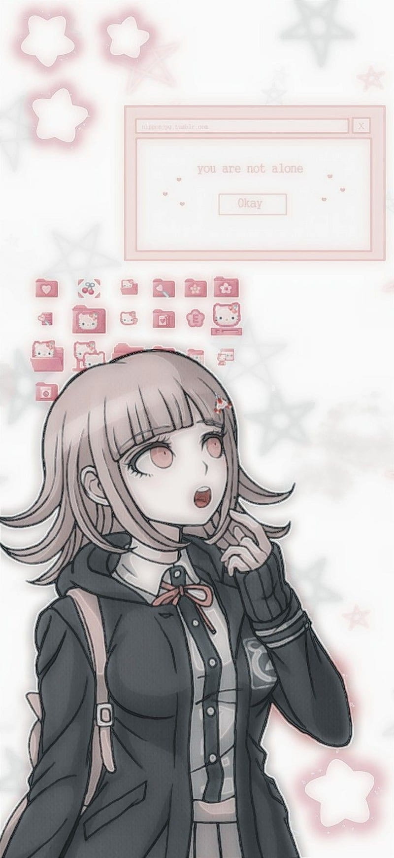 Chiaki nanami computer edit first edit ive made like this one honestly  only made it to see if i could pull it off danganronpa HD wallpaper   Pxfuel