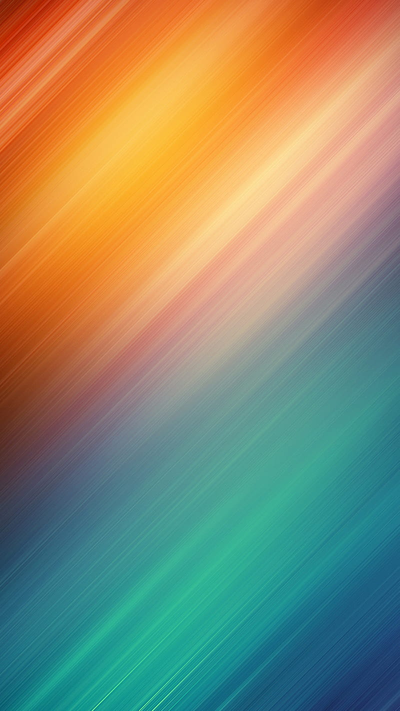 Nice, abstract, awesome, blue, colour, cool, orange, plain, HD phone wallpaper
