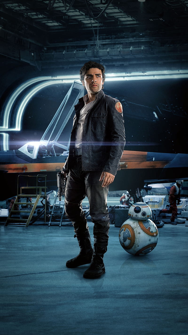 Poe dameron, iphone, naruto, star wars, HD phone wallpaper