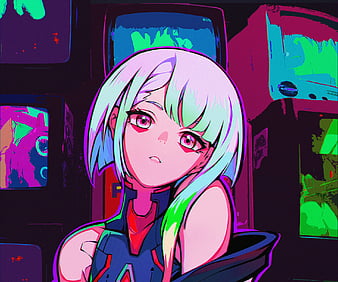 Anime Cyberpunk: Edgerunners HD Wallpaper by Lirseven