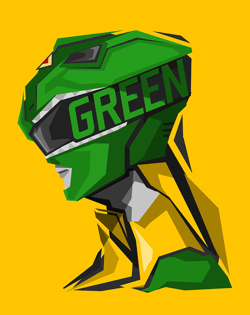 Green Ranger, dragon, mighty morphin, power, power ranger, HD phone wallpaper