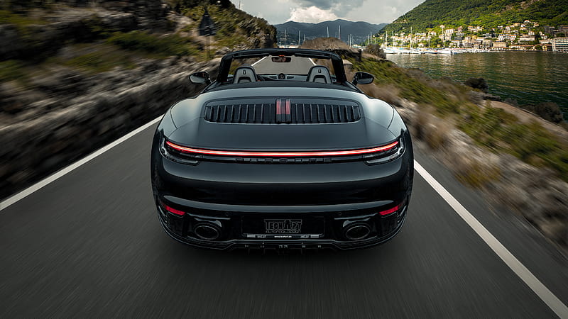 TechArt Porsche 911 Carrera 4S Cabriolet 2020 3, HD wallpaper