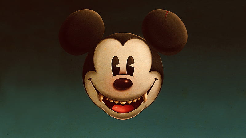 Evil Mickey Mouse, HD wallpaper