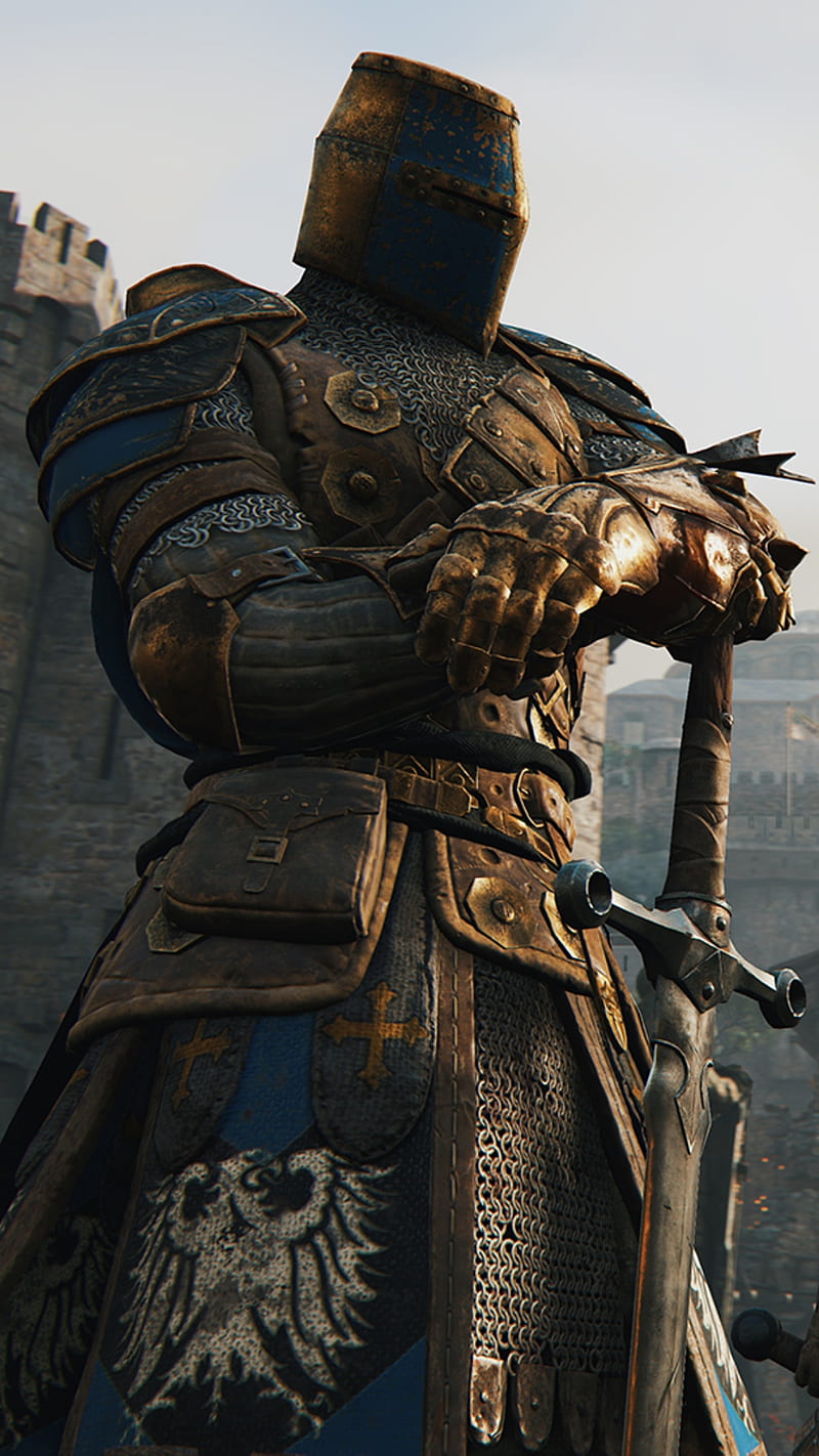 For Honor, honor, knight, medieval, sword, ubisoft, HD phone wallpaper