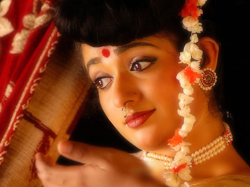 Kavya, revi, red, kerala, raja, telugu, ravi varma, malayalam, actress,  painting, HD wallpaper | Peakpx
