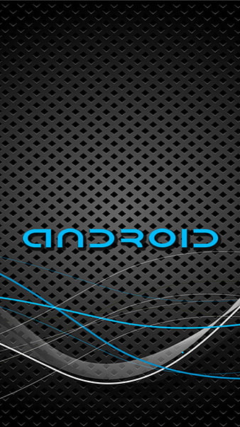 Android blues. Carbon logo.