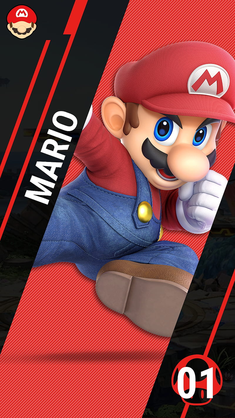SSB Ultimate Mario, smash, videogames, HD phone wallpaper