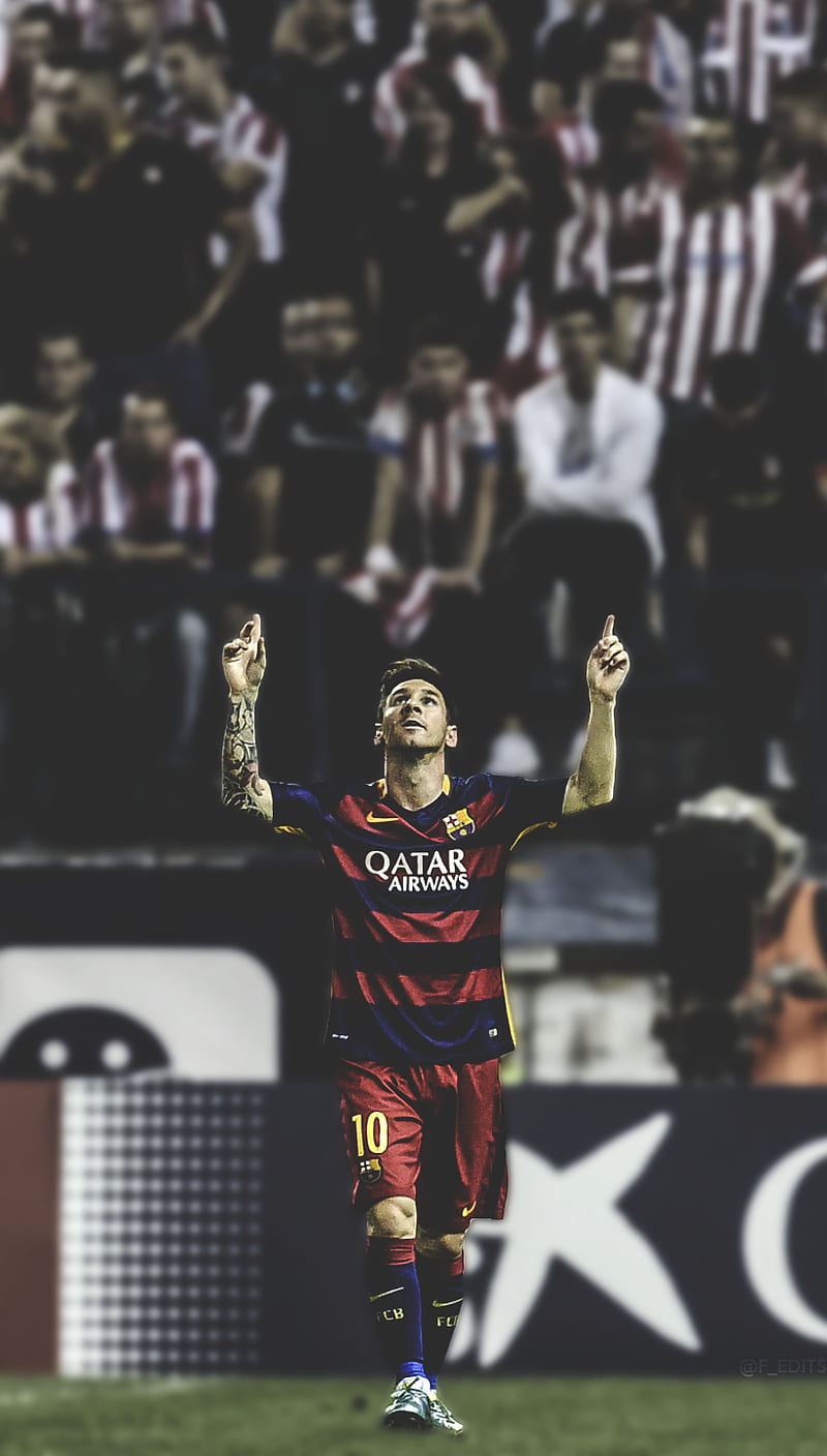 Lionel Messi, argentina, barcelona, neymar, suarez, HD phone wallpaper