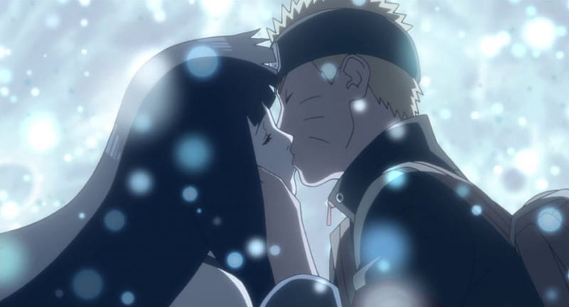 Download Anime Couple Kiss From Naruto Shippuden Wallpaper