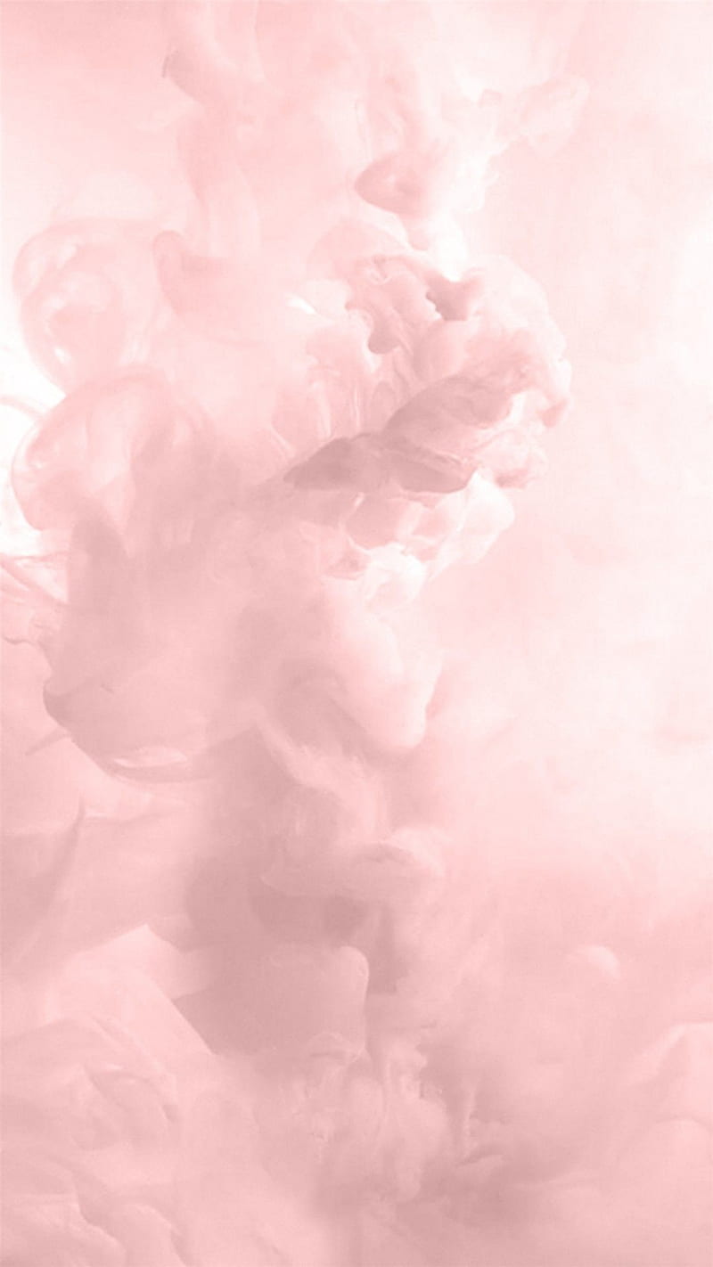 Pink smoke, sky, HD phone wallpaper