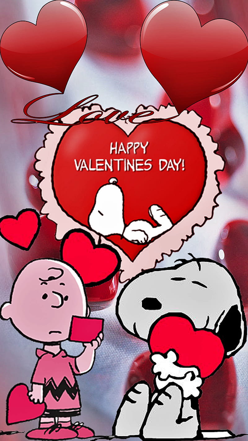 Download Love is in the air with this Snoopy Valentine Wallpaper   Wallpaperscom