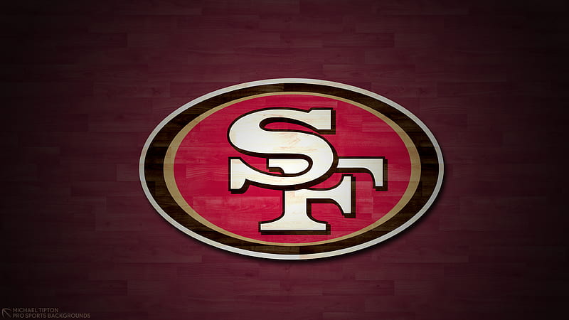 Football, San Francisco 49ers, Emblem, Logo, NFL, HD wallpaper