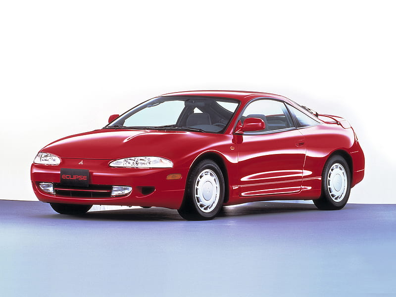 1995 Mitsubishi Eclipse, Coupe, Inline 4, Turbo, car, HD wallpaper