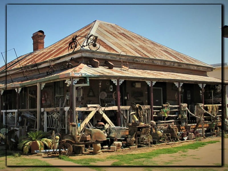 OLD HOUSE...QLD...AUSTRALIA BUILDING, HOUSE, OLD, HD wallpaper