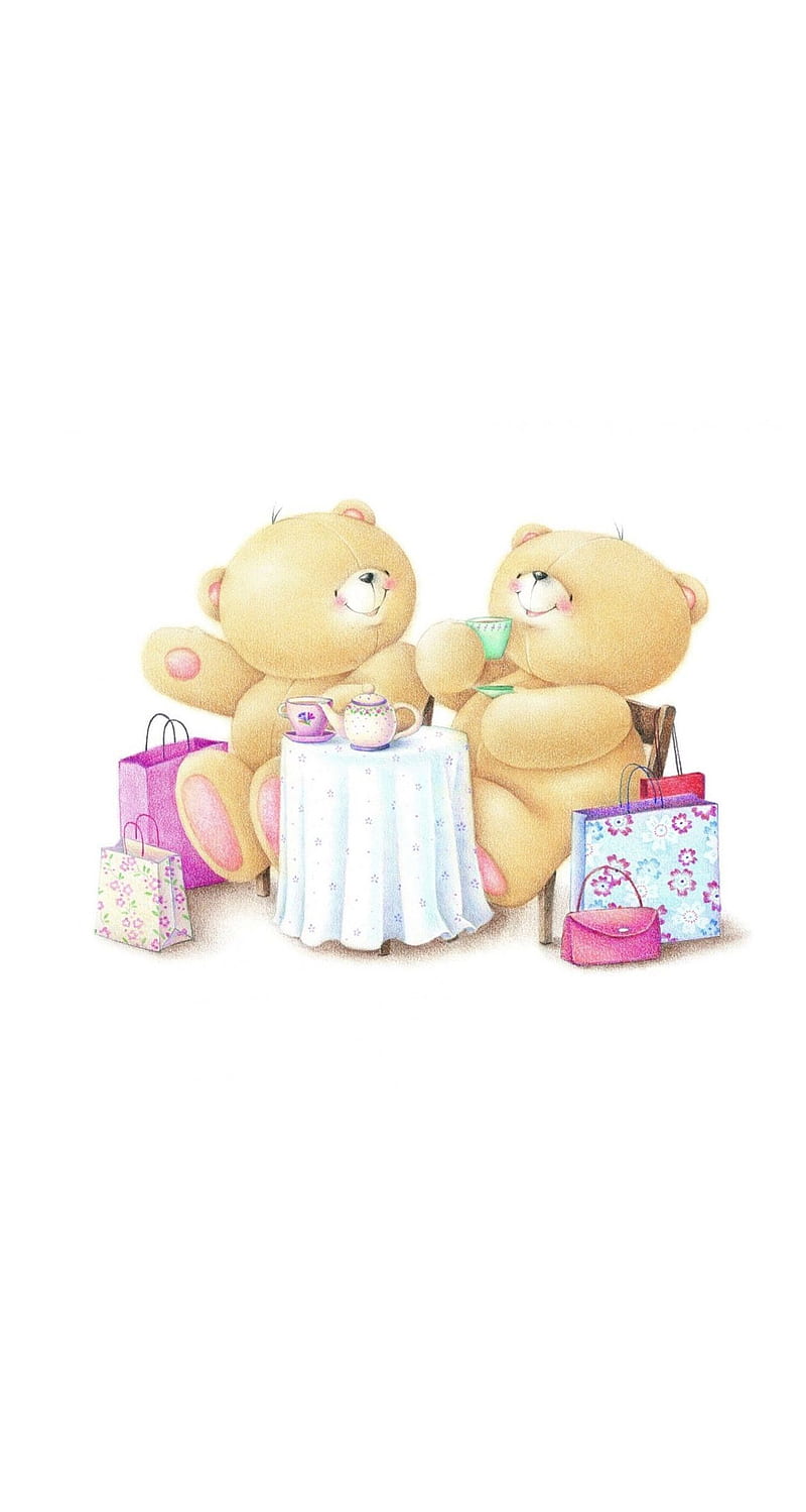 osonellas. Forever friends bear, Friends , Cute, HD phone wallpaper
