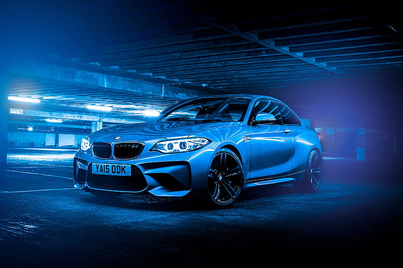 BMW, BMW M2 Coupe, Blue Car, Coupé, Luxury Car, HD wallpaper | Peakpx