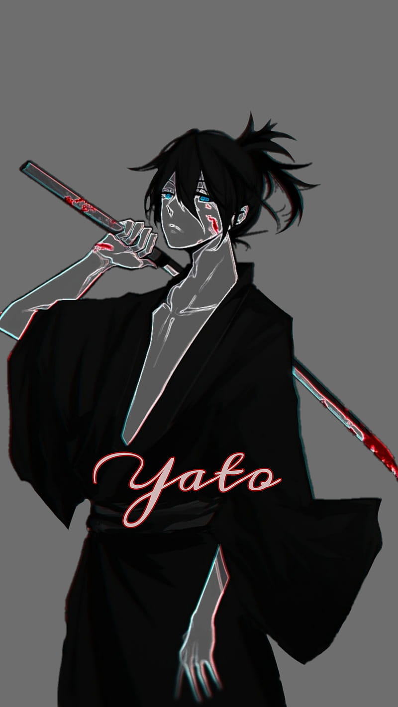 Yato, anime, anime boy, anime edit, anime , noragami, noragami aragoto, yato noragami, HD phone wallpaper