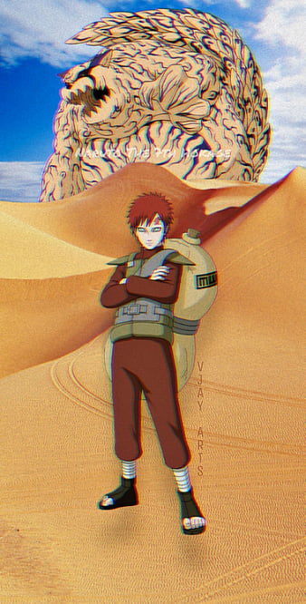 Naruto Wallpaper: ~ Gaara of the Sand ~ - Minitokyo