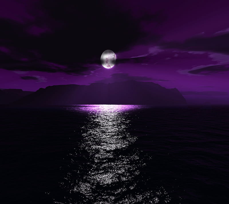 HD purple moon wallpapers  Peakpx