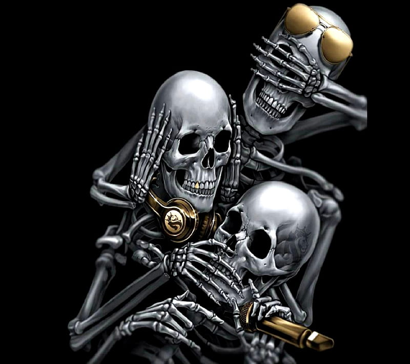 brothers-in status, skeleton, HD wallpaper