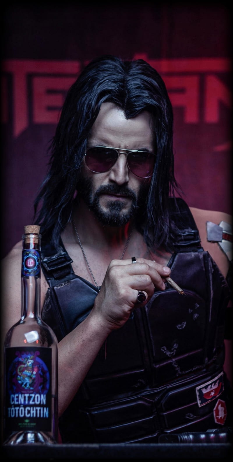 CyberPunk Keanu, cyber, gaming, keanu reeves, HD phone wallpaper