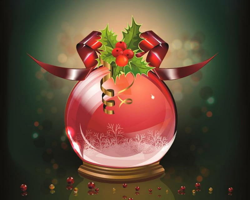 Christmas Ball, Christmas, art, ball, decor, HD wallpaper | Peakpx