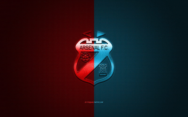 Arsenal FC, Argentinean football club, Argentine Primera Division, red-blue  logo, HD wallpaper